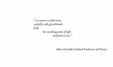 A quotation by Alice Oswald, Professor of Poetry