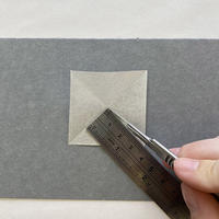 1.5 Style 1: Fixed mounting corners A square piece of paper cut with a ruler and scalpel