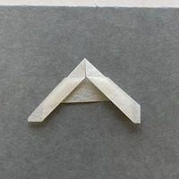 3.6 Style 3: Loose mounting corners, "Frog legs" A piece of paper folded into a right angle